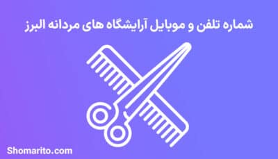 اطلاعات آرایشگاه های مردانه استان البرز