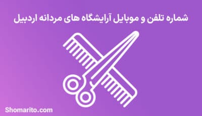 اطلاعات آرایشگاه های مردانه استان اردبیل