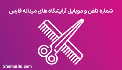 اطلاعات آرایشگاه های مردانه استان فارس