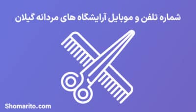 اطلاعات آرایشگاه های مردانه استان گیلان