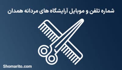 اطلاعات آرایشگاه های مردانه استان همدان