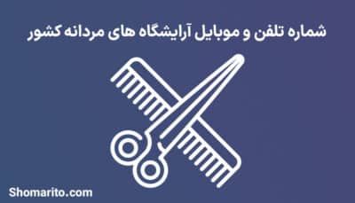 اطلاعات آرایشگاه های مردانه کشور
