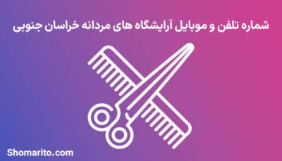 طلاعات آرایشگاه های مردانه استان خراسان جنوبی