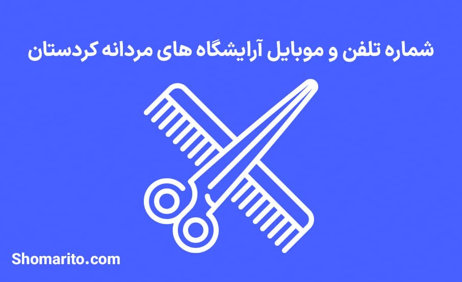 اطلاعات آرایشگاه های مردانه استان کردستان