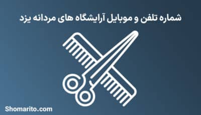 اطلاعات آرایشگاه های مردانه استان یزد