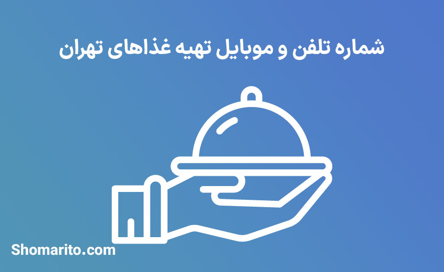 شماره تلفن و موبایل تهیه غدا‌های تهران